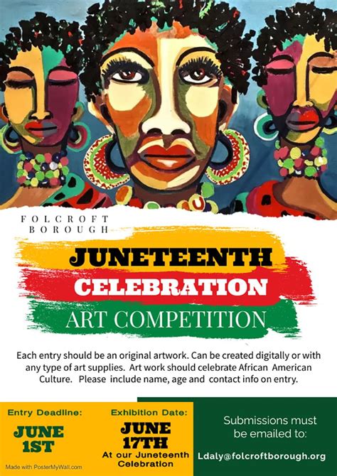 Juneteenth Celebration Art Competition — The Borough of Folcroft