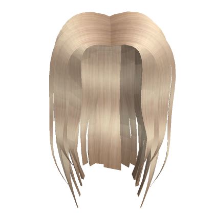 Messy Blonde Hair Roblox Item Rolimon S