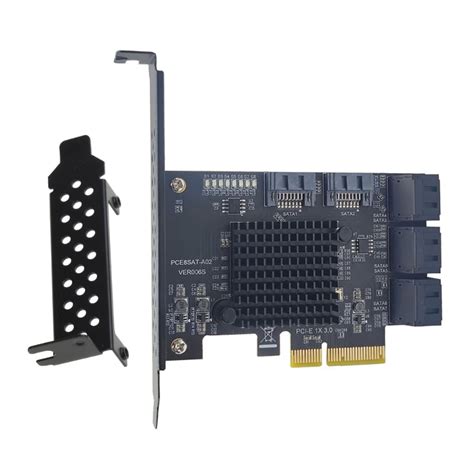 Windland Pcie Sata Card 8 Port Sata30 Controller Expansion Card Low