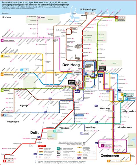 Van Chemin Noir naar Le Pantalon: de Haagse tramkaart in het Frans