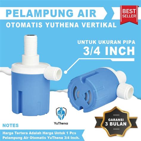 Jual Pelampung Air Vertikal Kran Pelampung Otomatis Yuthena Inch Di