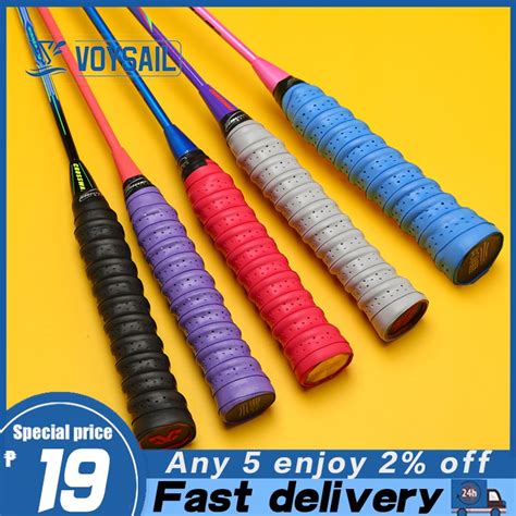 Badminton racket grip with fishing rod sweatband grip with non-slip ...