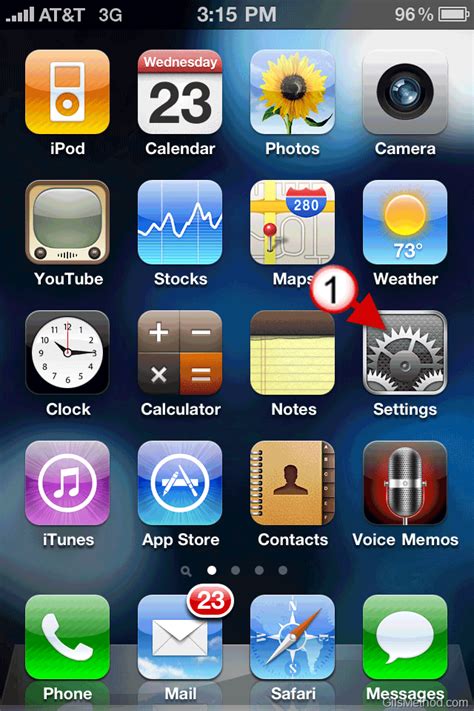 How to Enable the Battery Percentage Display on the iPhone 4