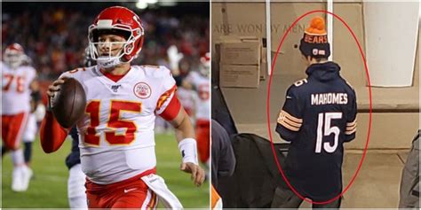 Bears Fan's Patrick Mahomes Jersey Was Perfect Symbol for Sunday's ...