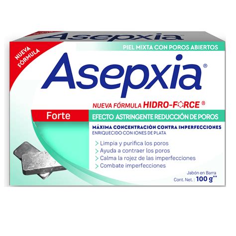 Asepxia Hidra Force Forte Jabón X 100 Gr Asepxia Higiene Facial