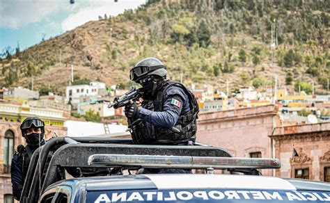 5 detenidos del CJNG tras persecución en Centro de Zacatecas