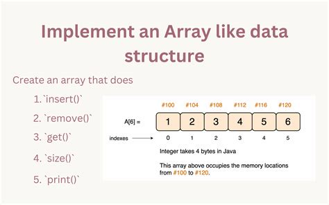 How To Construct An Array Like Data Structure