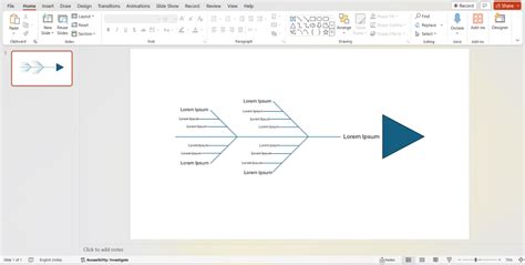 How to Create a Fishbone Diagram Template in PowerPoint