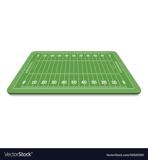 American football field background soccer Vector Image