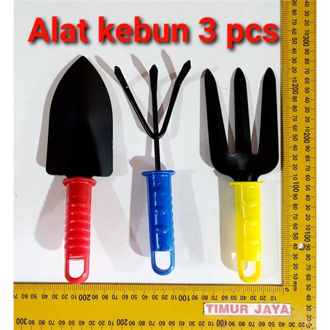 Jual Garden Tools Set 3pcs Alat Kebun Sekop Mini Garpu Set 3 Pcs Jasen