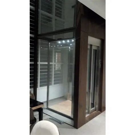 With Machine Room Glass Hydraulic Home Passenger Elevators For