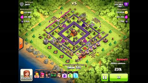 32 Clash Of Clans Petite Attaque YouTube