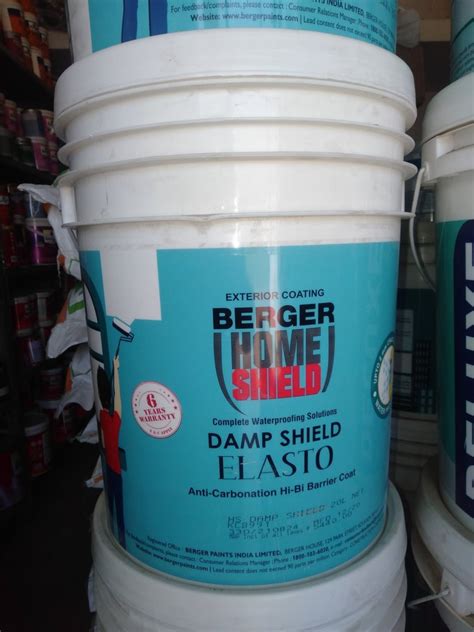 White Crystal Berger Elasto Damp Shield L Packaging Size Kg At