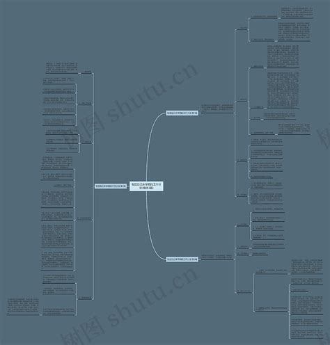 制定自己本学期的工作计划精选3篇思维导图编号c5311444 Treemind树图