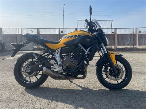 Купить б у Yamaha MT FZ инжектор передач во Владивостоке жёлтый naked bike года