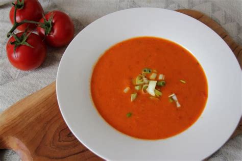 Tomaten Paprika Suppe Mit Kokos Paprika Suppe Paprika Suppe