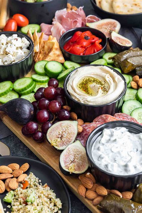 Mediterranean Mezze Platter Home Made Interest