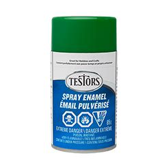 Testors - Testors Enamel Spray- Gloss: Green #1224 TES1224