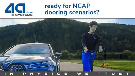 Ready For Ncap Dooring Scenarios Youtube