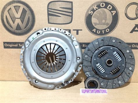 Vw Golf Mk2 Mk3 Ibiza 20 Gti 16v Abf 18 Kr Three Piece Clutch Kit New Genuine Oem Vw Parts