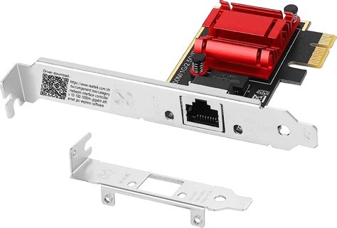 Vogzone 2 5Gb PCIe Network Adapter Realtek RTL8125B 2500 1000 100Mbps