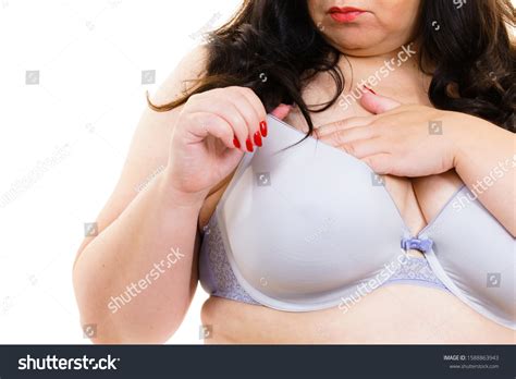 Plus Size Fat Mature Woman Wearing Stock Photo 1588863943 Shutterstock