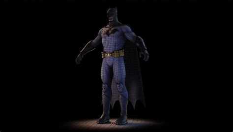 3d Model Batman Rig For Blender Vr Ar Low Poly Cgtrader