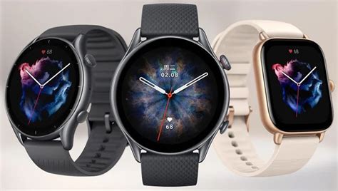 Представлены smart-часы Amazfit GTR 3, GTR 3 Pro и GTS 3 на Zepp OS ...