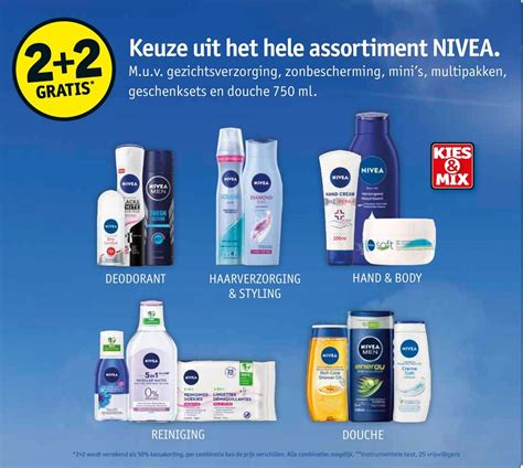 Keuze Uit Het Hele Assortiment Nivea Aanbieding Bij Kruidvat