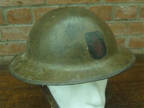 WW1 British Brodie Steel Helmet. 36th ULSTER DIVISION