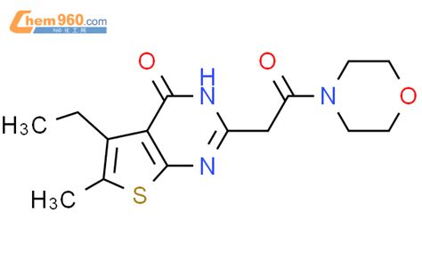 735288 62 7 5 Ethyl 6 Methyl 2 2 Morpholin 4 Yl 2 Oxoethyl 3H 4H