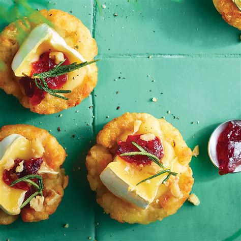 Cranberry And Brie Potato Bites Recipe Woolworths