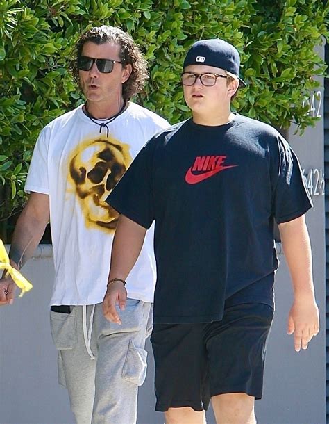 Gwen Stefanis Rarely Seen Son Zuma 15 Spotted In LA With His Dad