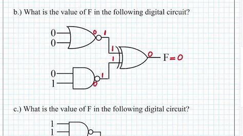 Ece 100 05 Digital Logic Gates Example Youtube