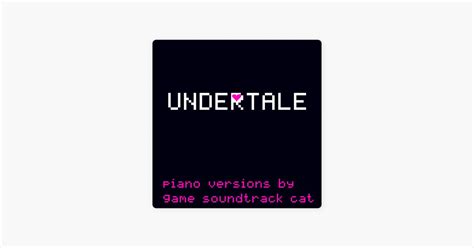 ‎Sans (Undertale) [Piano Version] – Song by Game Soundtrack Cat – Apple ...