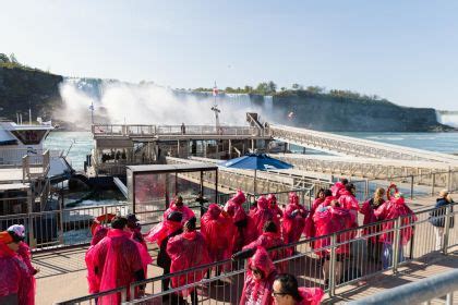 Niagara Watervallen Canada First Boat Cruise Tour Achter De