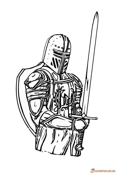 Knight Coloring Sheets Knight Coloring Sheets Coloringpages Free