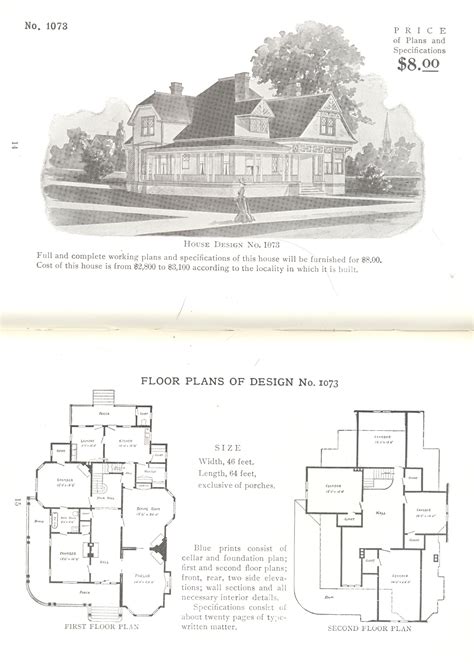 Old Photos Of Architecture 1908 Radford Architectural Company House Plans