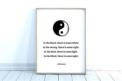 Yin Yang Printable Poster Yin And Yang Print Wall Decor Zen Art