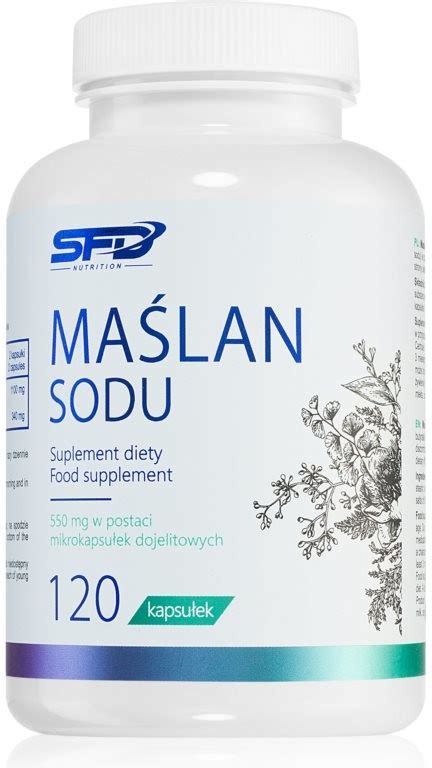 SFD Nutrition Sodium Butyrate podpora zažívání 120 kapslí od 156 Kč