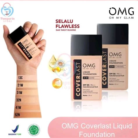 Omg Coverlast Liquid Foundation High Coverage Shades Spf Oh My Glam