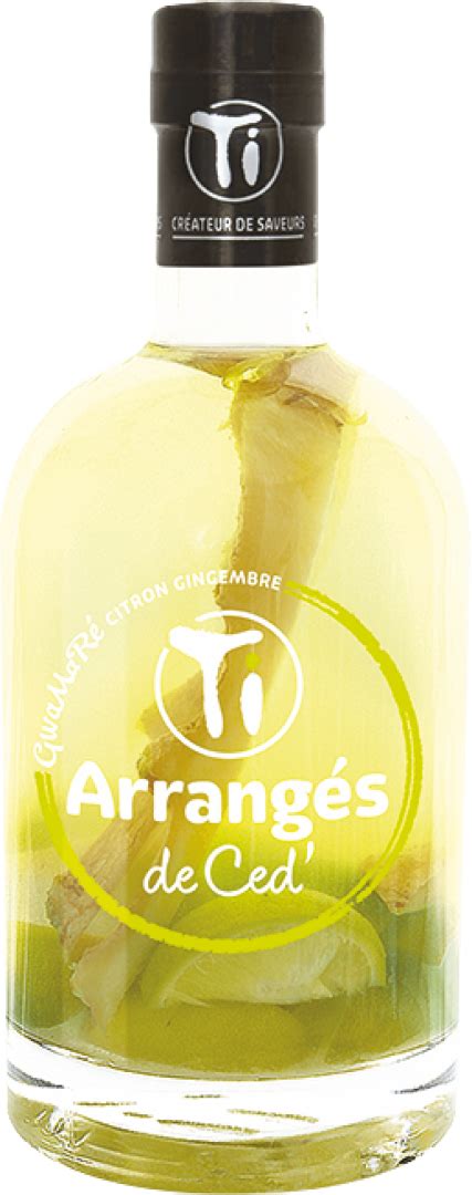 Rhum Arrangé Ticed Citron Gingembre 70 Cl Clickn Schluck