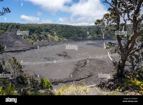 Kilauea Iki Crater, Crater Rim Drive East, Hawaii Volcanoes National ...