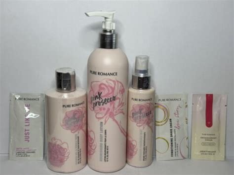 Pure Romance Pink Prosecco Body Lotion Mist And Shower Gel 3 Free