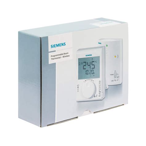 SIEMENS RDJ100RF SET Room Thermostat Radio Frequency Set With 24