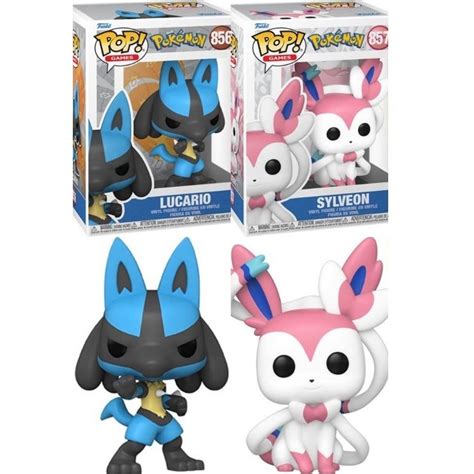 Funko Pop Games Pokemon Lucario Jumbo Target Con 2022 Exclusive Figure