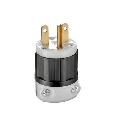 Leviton Volt Nema Industrial Grade Straight Blade Plug