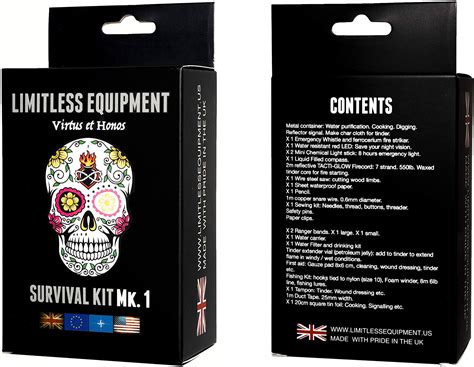 Limitless Equipment Mark 1 Survival Kit - Made In The UK