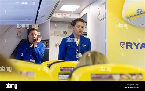 Ryanair Plane Interior Hi Res Stock Photography And Images Alamy