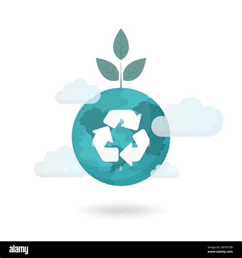 Recycle Symbol Environmental Conservation Vector Stock Vector Image